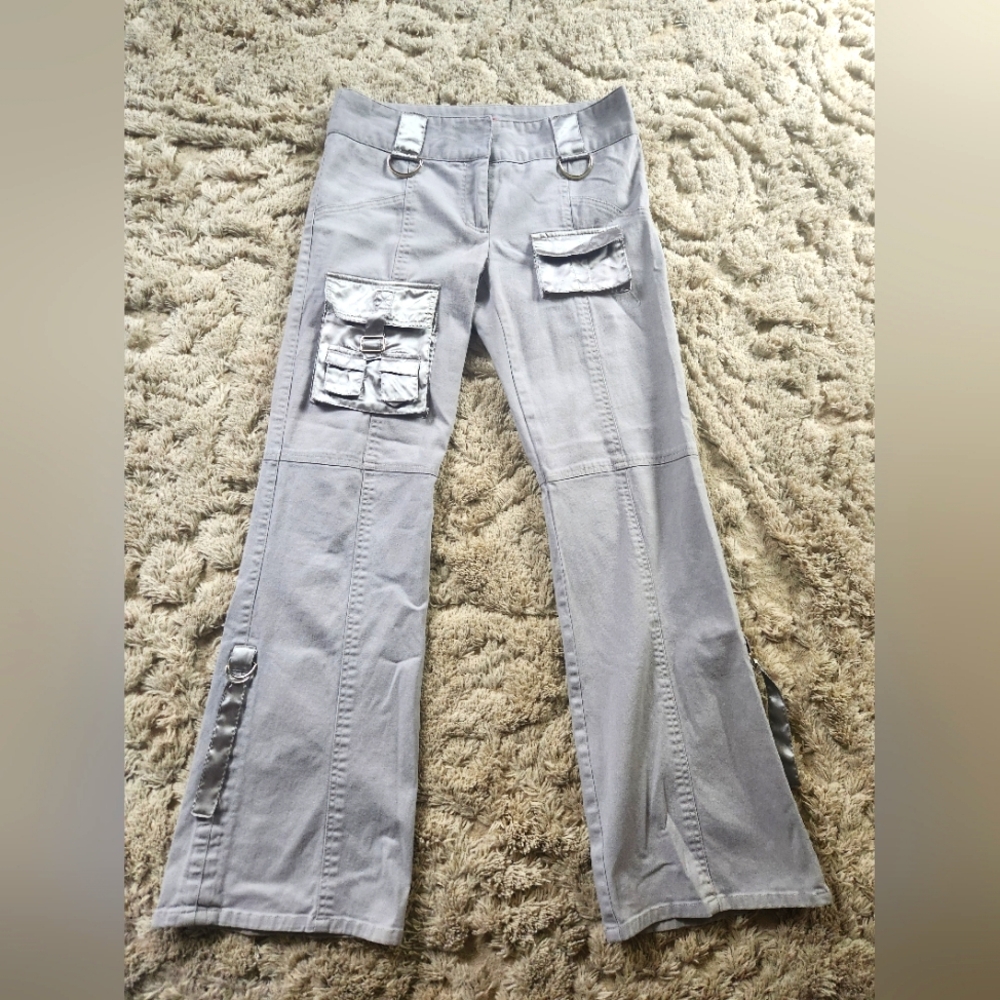 Vintage Grunge Bootcut Pants 9